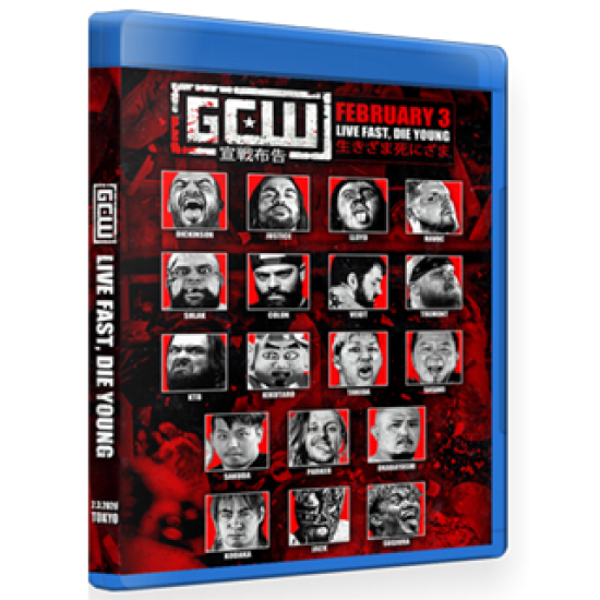 GCW Blu-ray/DVD February 3, 2020 "Live Fast, Die Young" - Tokyo, Japan