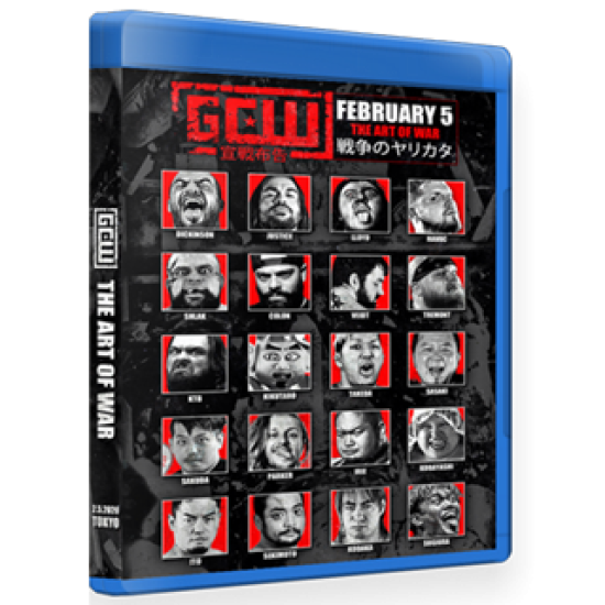 GCW Blu-ray/DVD February 5, 2020 "The Art Of War" - Tokyo, Japan