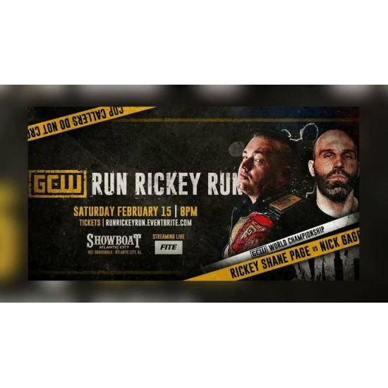 GCW February 15, 2020 "Run Rickey Run" - Atlantic City, NJ (Download)