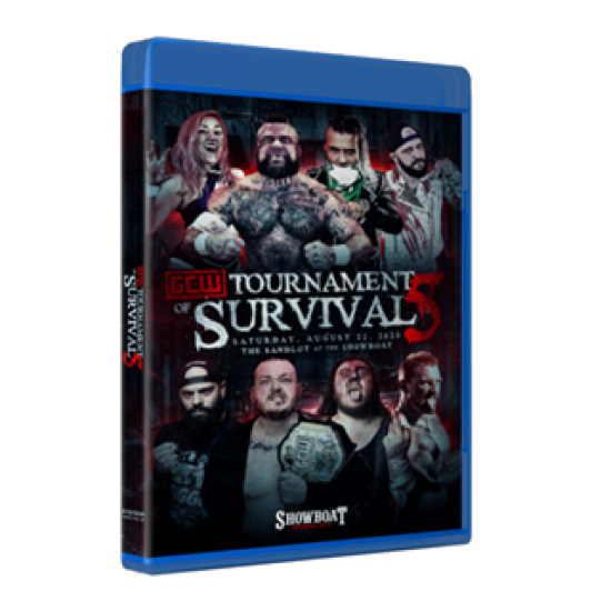 GCW Blu-ray/DVD August 22, 2020 "Tournament Of Survival 5" - Atlantic City, NJ