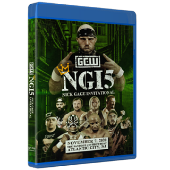 GCW Blu-ray/DVD GCW November 7, 2020 "Nick Gage Invitational 5" - Atlantic City, NJ