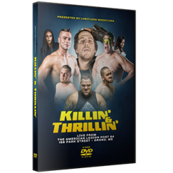 Limitless Wrestling DVD November 14, 2015 "Killin' & Thrillin'" - Orono, ME  Limitless Wrestling DVD November 14, 2015 "Killin' & Thrillin'" - Orono, ME