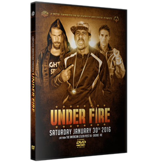 Limitless Wrestling DVD January 30th, 2016 "Under Fire" - Orono, ME 