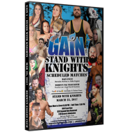 Gain Wrestling DVD "Gain 1: Stand With Knights" - Berwyn, IL  Gain Wrestling DVD "Gain 1: Stand With Knights" - Berwyn, IL