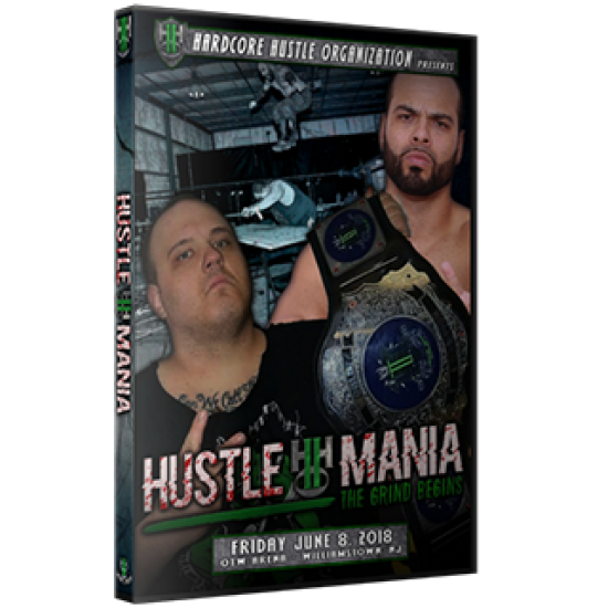 H2O Wrestling DVD June 8, 2018 "HUSTLEMANIA" - Williamstown, NJ 