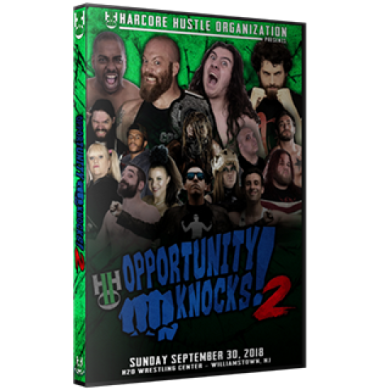 H2O Wrestling DVD September 30, 2018 "Opportunity Knocks 2" - Williamstown, NJ