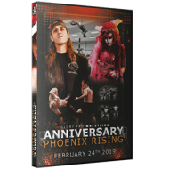 Glory Pro Wrestling DVD February 24, 2019 "Phoenix Rising: Anniversary" - Collinsville, IL Glory Pro Wrestling DVD February 24, 2019 "Phoenix Rising: Anniversary" - Collinsville, IL