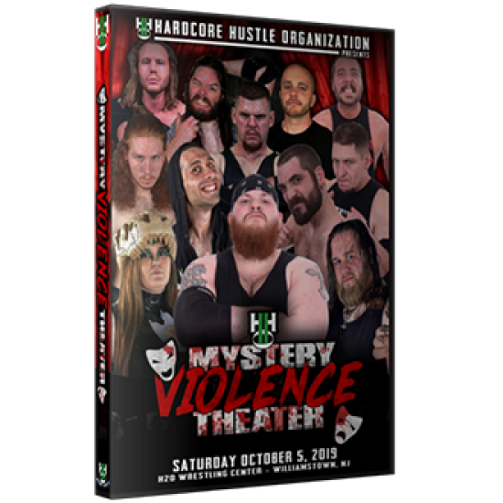 H2O Wrestling DVD October 5, 2019 "Mystery, Violence, Theater" - Williamstown, NJ 