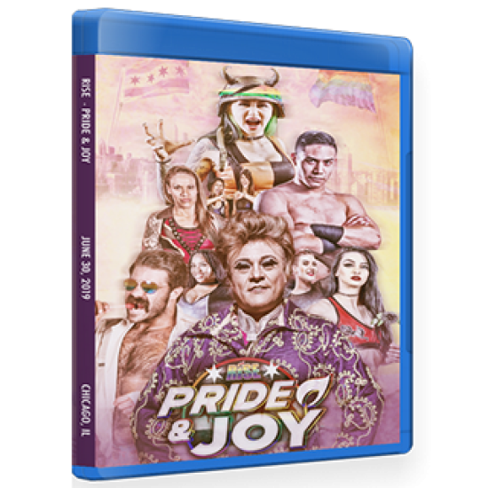 RISE Wrestling Blu-ray/DVD June 30, 2019 "Pride and Joy" - Chicago, IL