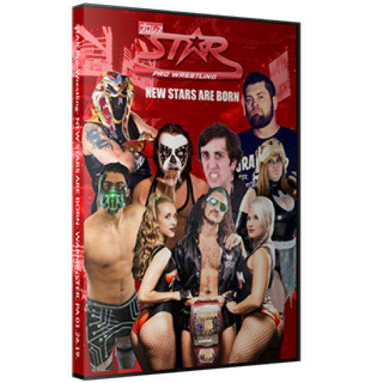 Star Pro Wrestling DVD January 26, 2019 "New Stars are Born" - Warminster, PA 