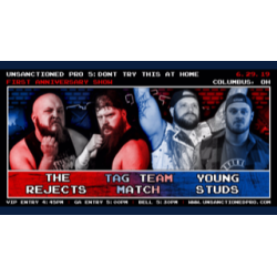 Unsanctioned Pro June 29, 2019 "Unsanctioned 5: Don't Try This At Home" - Columbus, OH (Download)