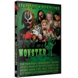 EWE DVD Janauary 18, 2020 "Rise Of The Monster" - Jeffersonville, IN  EWE DVD Janauary 18, 2020 "Rise Of The Monster" - Jeffersonville, IN