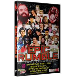 EWE DVD February 15, 2020 "Epic Rumble 3" - Jeffersonville, IN  EWE DVD February 15, 2020 "Epic Rumble 3" - Jeffersonville, IN