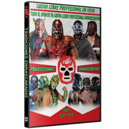 EWE DVD October 3, 2020 "Tradiciones Enmascaradas" - Jeffersonville, IN