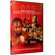 Glory Pro Wrestling DVD March 1, 2020 "Three Year Anniversary" - Collinsville, IL Glory Pro Wrestling DVD March 1, 2020 "Three Year Anniversary" - Collinsville, IL