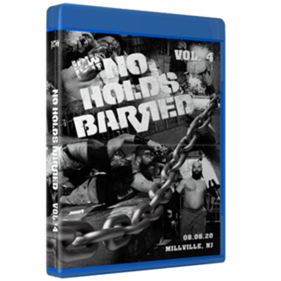 ICW: No Holds Barred Blu-ray/DVD August 8, 2020 "Volume 4: Deathmatch Circus" Millville, NJ 