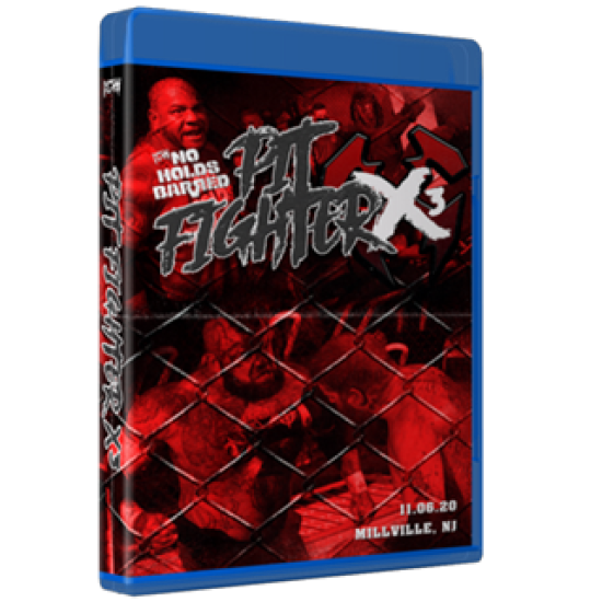 ICW: No Holds Barred Blu-ray/DVD November 6, 2020 "Pit Fighter X3" Millville, NJ