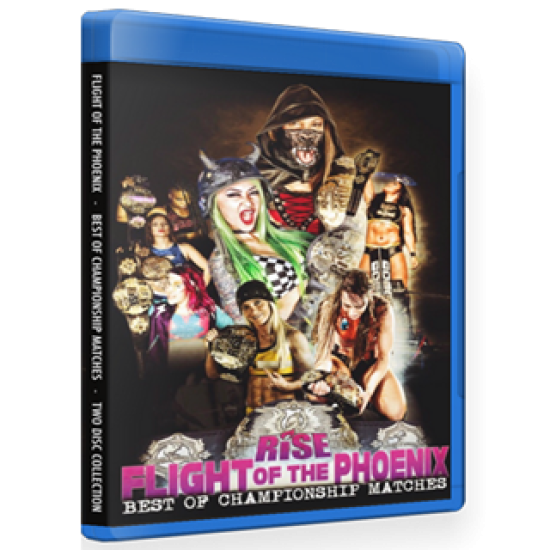RISE Wrestling Blu-ray/DVD "Flight of The Phoenix: Best of Championship Matches"