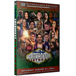 Intergender Bonanza DVD Intergender Bonanza August 21, 2021 "The Stan Stylez Intergender Bonanza 9: Stan's Creamiest Birthday" - Williamstown, NJ Intergender Bonanza DVD Intergender Bonanza August 21, 2021 "The Stan Stylez Intergender Bonanza 9: Stan's Creamiest Birthday" - Williamstown, NJ