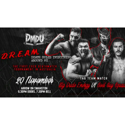 Death Match Down Under November 20, 2021 "DREAM 2021" - Carlton, Victoria, Australia (Download) Death Match Down Under November 20, 2021 "DREAM 2021" - Carlton, Victoria, Australia (Download)