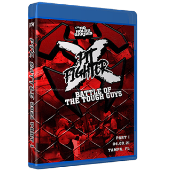 ICW: No Holds Barred Blu-ray/DVD April 9, 2021 "Pit Fighter X: Battle Of The Tough Guys - Part 1" - Tampa, FL