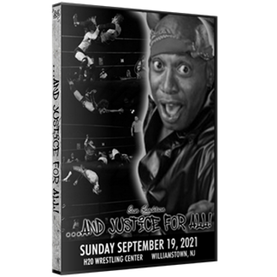 Sean Henderson Presents DVD September 19, 2021 "And Justice For All" - Williamstown, NJ