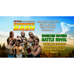NWA Smoky Mountain June 29, 2013 “Summer Bash” – Kingsport, TN (Download) NWA Smoky Mountain June 29, 2013 “Summer Bash” – Kingsport, TN (Download)