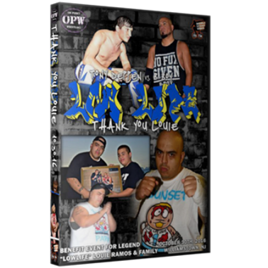 OPW DVD October 30, 2016 "Thank You Louie" - Williamstown, NJ 