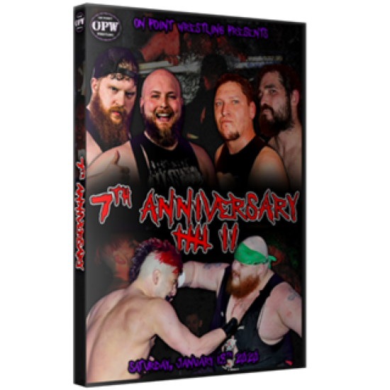 OPW DVD January 18, 2020 "7 Year Anniversary" - Williamstown, NJ