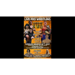 Premier March 19, 2017 "Championship Sunday" - Cleveland, OH (Download) Premier March 19, 2017 "Championship Sunday" - Cleveland, OH (Download)