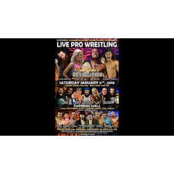 Premier January 6, 2018 "New Year's Revolution 2018" - Cleveland, OH (Download) Premier January 6, 2018 "New Year's Revolution 2018" - Cleveland, OH (Download)