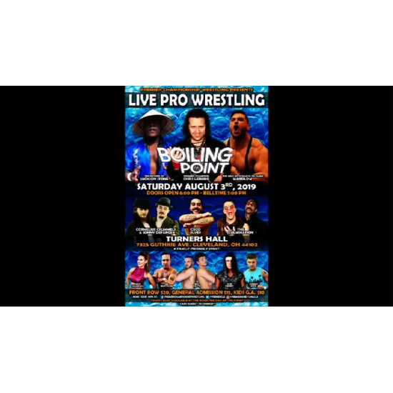 Premier August 3, 2019 "Boiling Point" - Cleveland, OH (Download)