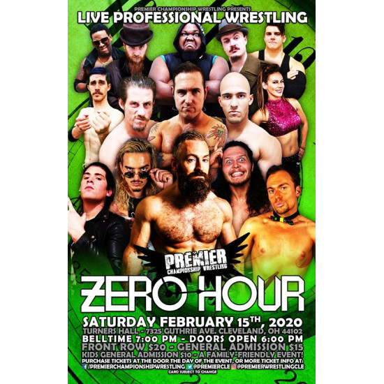 Premier February 15, 2020 "Zero Hour" - Cleveland, OH (Download)