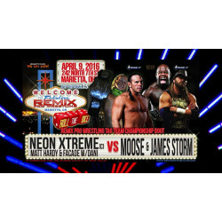 Remix Pro Wrestling April 19, 2016 "Throwdown For the Pound 13: Roll the Dice" - Marietta, OH (Download) Remix Pro Wrestling April 19, 2016 "Throwdown For the Pound 13: Roll the Dice" - Marietta, OH (Download)