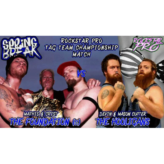 RockStar Pro Wrestling April 8, 2016 "Spring Break 2016" - Dayton, OH (Download)