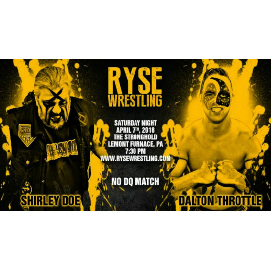 Ryse Pro Wrestling April 7, 2018 - Lemont Furnace, PA (Download)