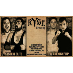 Ryse Pro Wrestling November 17, 2018 - Lemont Furnace, PA (Download) Ryse Pro Wrestling November 17, 2018 - Lemont Furnace, PA (Download)