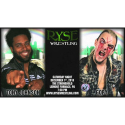 Ryse Pro Wrestling December 1, 2018 - Lemont Furnace, PA (Download) Ryse Pro Wrestling December 1, 2018 - Lemont Furnace, PA (Download)