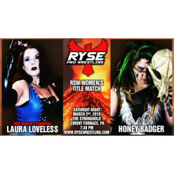 Ryse Pro Wrestling March 2, 2019 - Lemont Furnace, PA (Download) Ryse Pro Wrestling March 2, 2019 - Lemont Furnace, PA (Download)