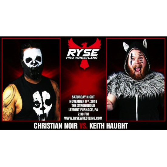 Ryse Pro Wrestling November 9, 2019 - Lemont Furnace, PA (Download)