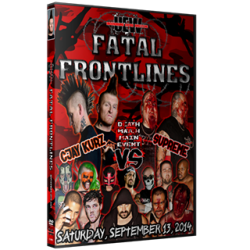 UEW DVD September 13, 2014 "Fatal Frontlines" - Sun Valley, CA  UEW DVD September 13, 2014 "Fatal Frontlines" - Sun Valley, CA