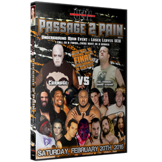 UEW DVD February 20, 2016 "Passage 2 Pain 2016" - East Los Angeles, CA 