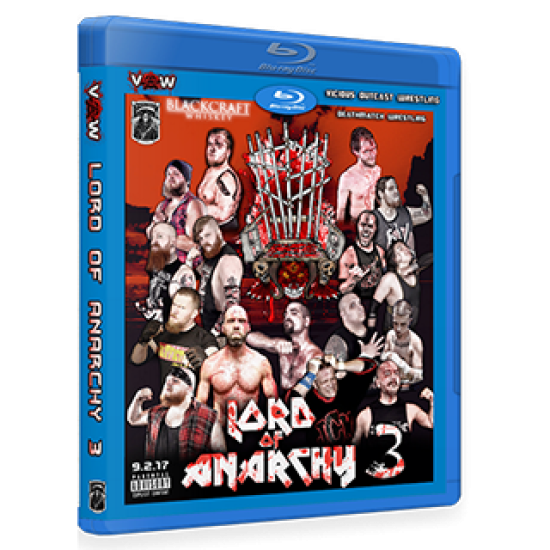 VOW Blu-ray/DVD September 2, 2017 "Lord of Anarchy 3" - Fairmont, WV 