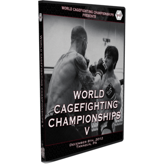 World Cagefighting Championships DVD December 8, 2012 "V" - Tamaqua, PA