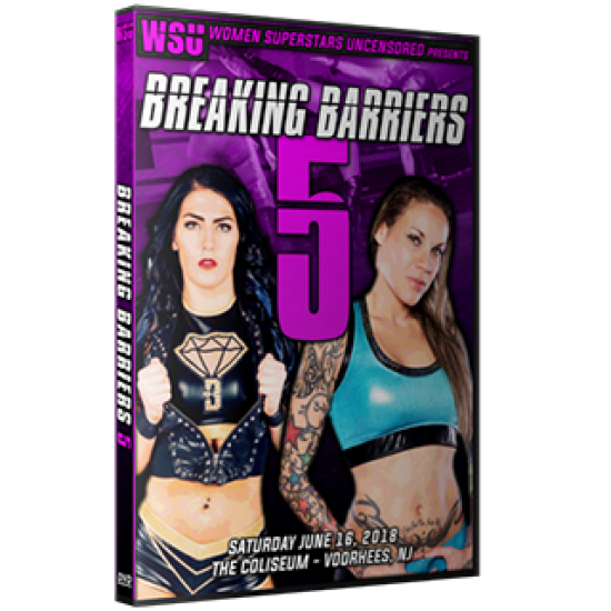 WSU DVD June 16, 2018 "Breaking the Barriers 5" - Voorhees, NJ