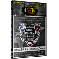 CZW DVD October 5, 2014 "World Triangle League - Night 4" - Oberhausen, Germany  CZW DVD October 5, 2014 "World Triangle League - Night 4" - Oberhausen, Germany