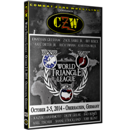 CZW DVD October 5, 2014 "World Triangle League - Night 4" - Oberhausen, Germany 