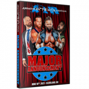 AIW DVD June 18, 2021 "Major Announcement" - Cleveland, OH