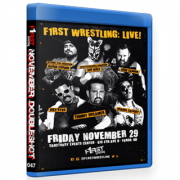 F1RST Wrestling Blu-ray/DVD November 29 & 30, 2019 "November Doubleshot" - Fargo, ND & Minneapolis, MN