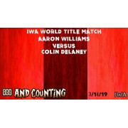 IWA Mid-South March 14, 2019 "899 And Counting" - Jeffersonville, IN (Download)
